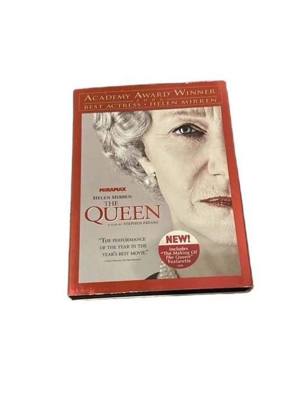 Miramax The Queen DVD Starring Helen Mirren 2006